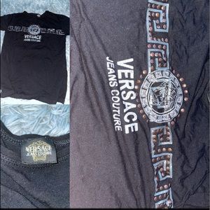 Versace soft black T-shirt
